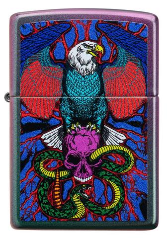 Zippo Eagle, Snake, Skull Design Zippo